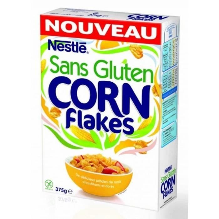 Nestlé corn flakes sans gluten 375g Cdiscount