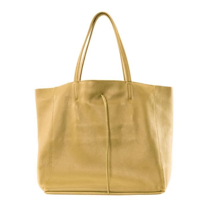 sac à main bandoulière moutarde