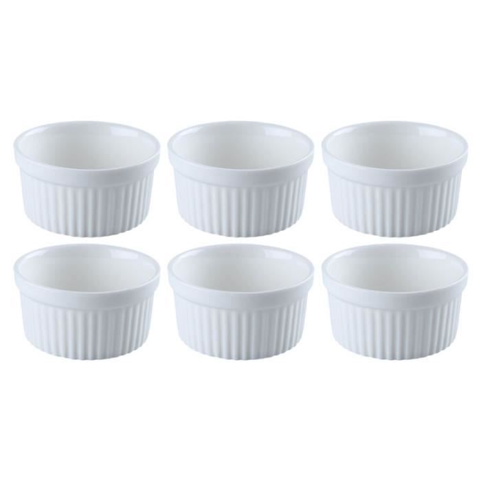 STOBAZA Lot De 7 Bols Céramique Émaillée Pour Cuisson Vapeur Et Soupe - Vaisselle Rustique Résistante Et Authentique