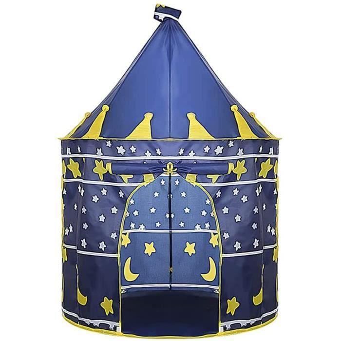 Tente Enfant,Tente de Jeu,Tipi Enfant avec Tapis et Lumières, Cabane