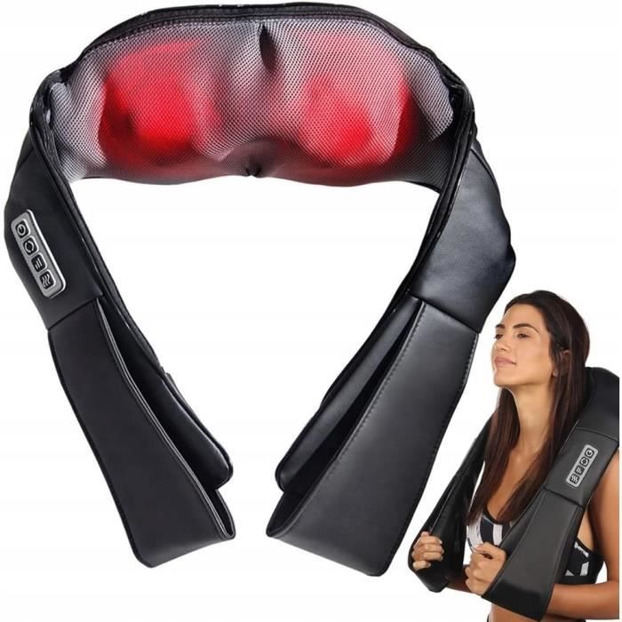 Masseur Shiatsu électrique Chauffant - Dos Et Cervicales, Ultra-confortable