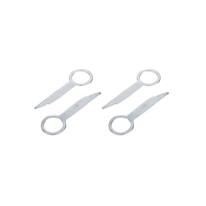 4 cles clef d/'extraction de démontage pour autoradio VW SKODA FORD AUDI SEAT