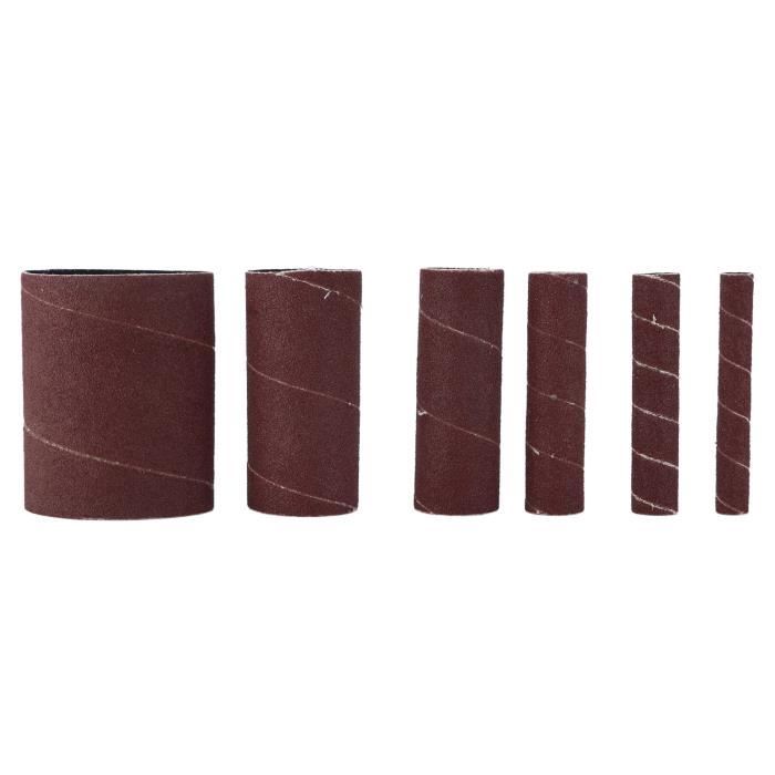 Lot De 7 Tambours à Poncer Auto-expansibles Clesco – Caoutchouc – Sans Manchons