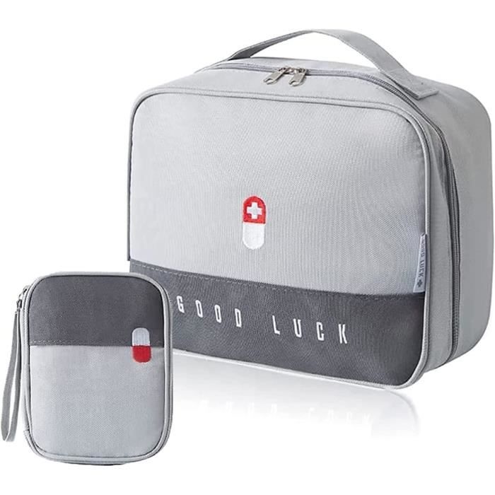 Mini Trousse De Secours Vide, Petite Trousse Médicale Pochette Voyage Multifonctionnel Médecine Mini Trousse De Secours Vide, Petite Trousse Médicale Pochette Voyage Multifonctionnel Médecine