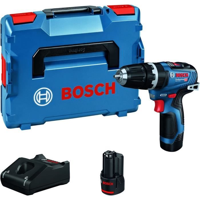 Perceuse-visseuse à Percussion Bosch GSB 12V-35 - Compacte Et Puissante, 20/35 Nm, Sans Batterie