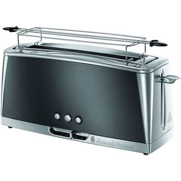 Russell Hobbs Toaster GrillePain, Spécial Baguette, Cuisson Rapide
