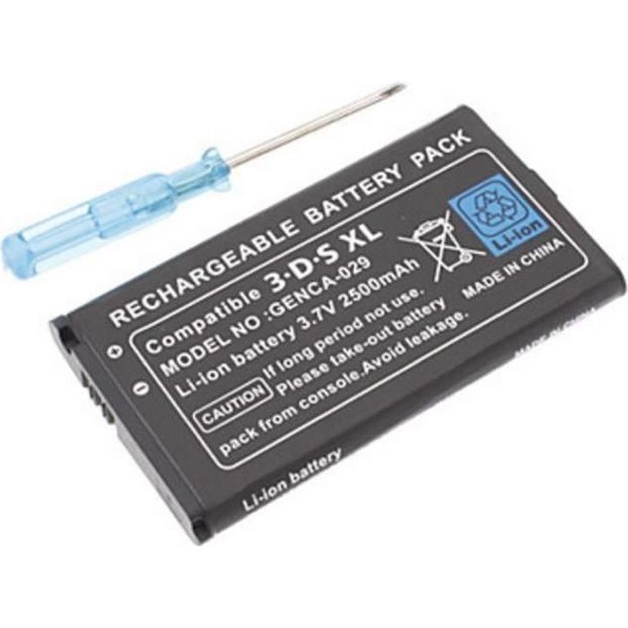 Batterie pour Nintendo 3DS XL et NEW 3DS XL 2500 mah 3,7 V + tournevis SPR003 Cdiscount