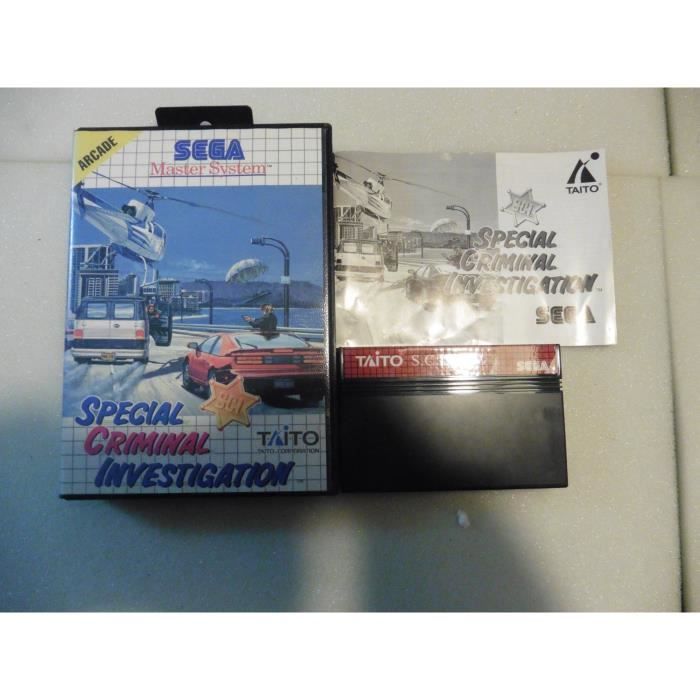 Taito Special Criminal Investigation Master System