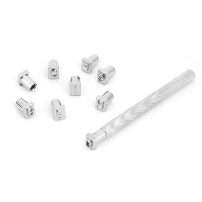 Lot De 36 Poinçons/tampons Métal 6mm - Lettres Et Chiffres, Pour Marquage Bijoux/métal, Neuf Sous Blister