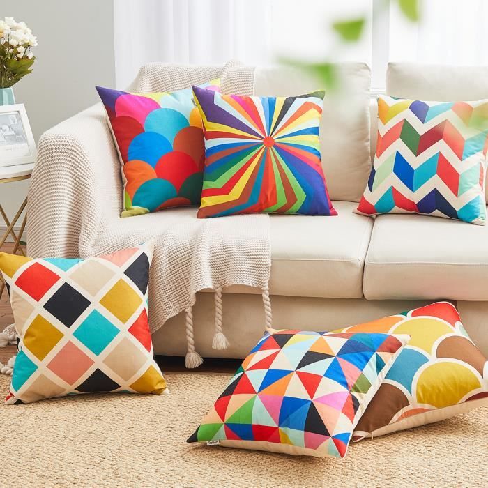 Coussin Geometrique Cdiscount