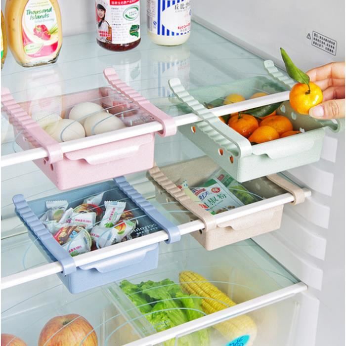 WODASI LOT DE 10 Organiseur Frigo Cusine, Boite Rangement