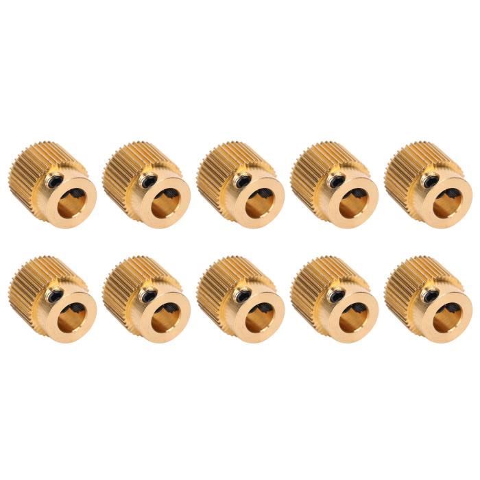 Engrenage D'entraînement En Laiton Pour Extrudeuse MK7 MK8, 26