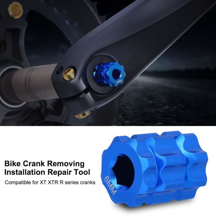 Clé à Ergots Pour Pédalier Vélo – Aluminium Noir – Outil De Montage (type BB44/46)