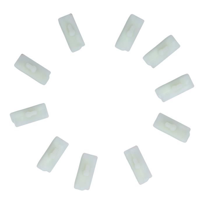 HURRISE Bande De Pare-chocs Pour Stihl 10 Pièces Bande De Pare-chocs De