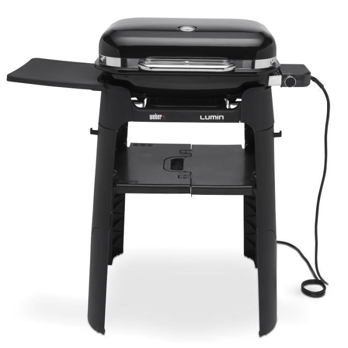 Barbecue électrique Weber Lumin Black Stand Noir