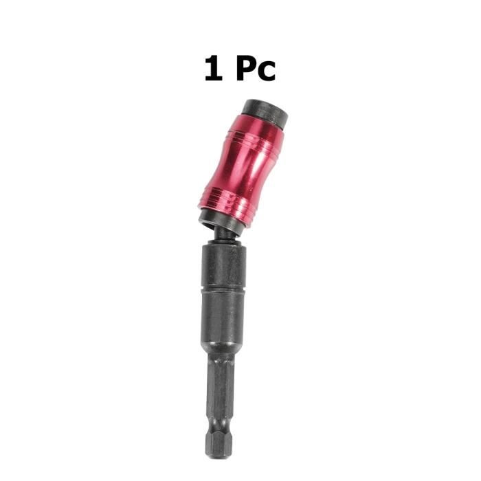 Renvoi Dangle Pour Visseuse Adaptateur Perceuse Angle Droit 105° - Aimant Puissant - Kit Long + Court Renvoi D Angle Pour Visseuse