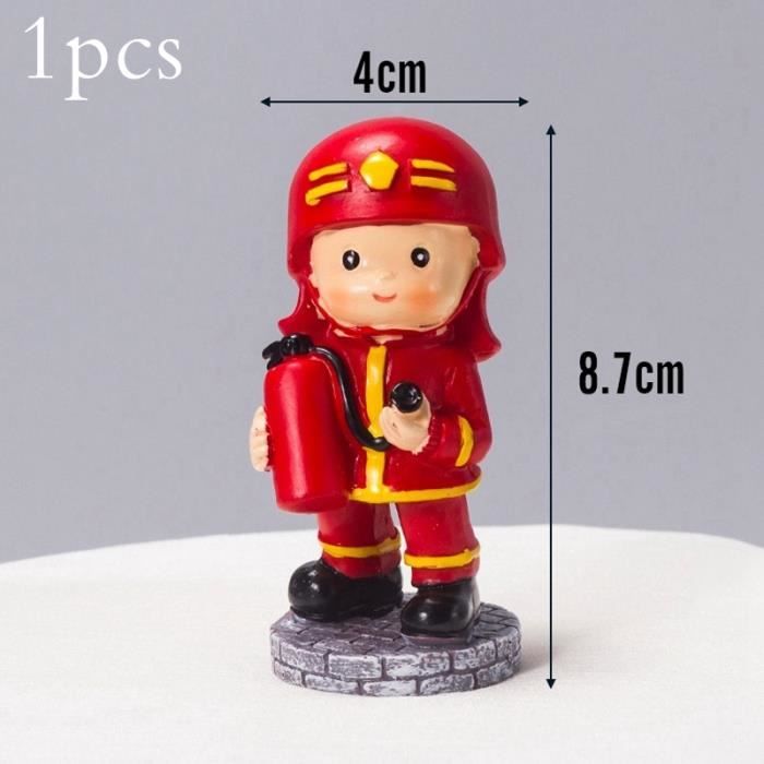 YLSMILE Fausse Bouche D'incendie Pour Chiens à Faire Pipi Dessus, 36,8 Cm, Décoration De Jardin, Statues De Pompier Pour Homme (avec Motif De Base