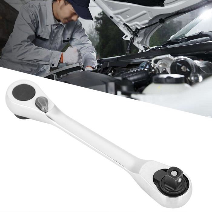 Tournevis à Cliquet 1/4 De Pouce Rotatif 180° - Pour Vissage Facile Gauche/droite - Neuf