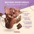Gerlinéa - Lot de 2 Boissons Milkshake goût Chocolat - Substituts de repas riches en protéines - Poudre à reconstituer - 30 repas-1