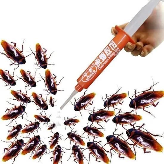 Insecticide anti-cafards & blattes CATCH : la seringue de 10g à
