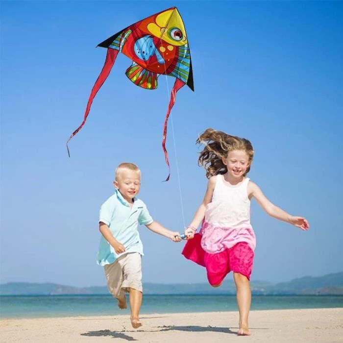2 Pi ces Cerf Volant Enfant Adulte Cerf Volant Poisson M duse