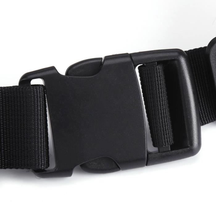 2 Ceintures D'Argent Dissimulées Antivol - Sac Taille Sport & Voyage Étanche - Pochette Secrète