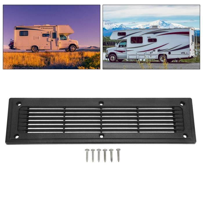 Grille D'Aération Latérale Kabwea 140x130 Mm Pour Camping-Car, Bateau Et Yacht
