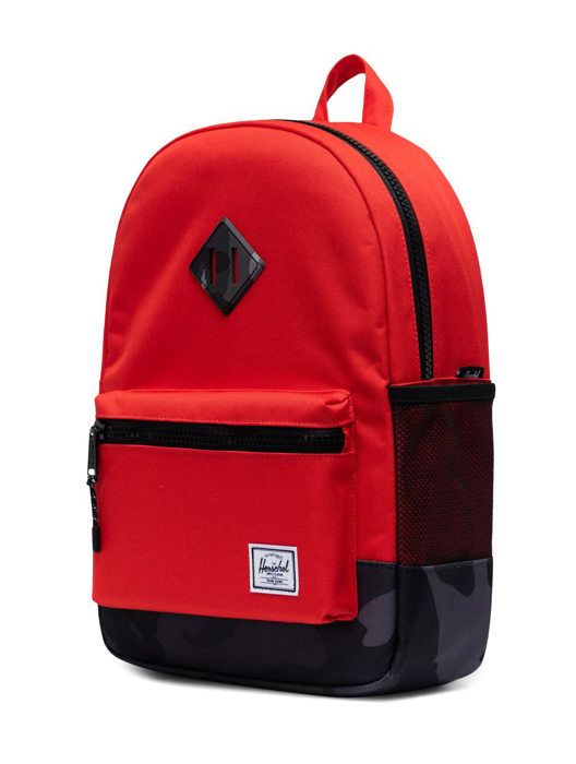 Herschel backpack red hotsell and black