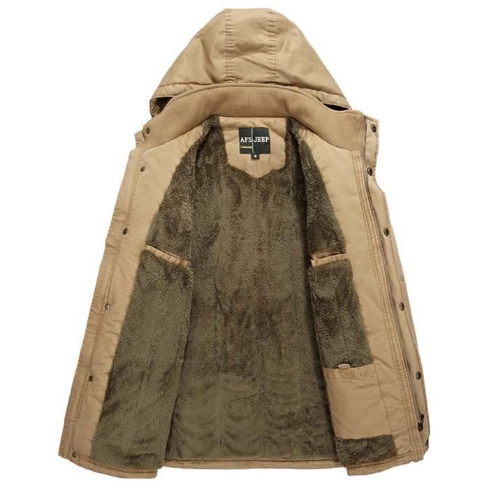 Generisch Manteau D'hiver Léger Grande Taille Veste De Ski Veste