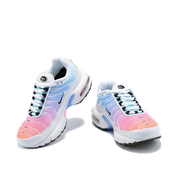 NIKE AIR MAX TN Plus TxT Enfants Rose violet bleu Rose violet bleu