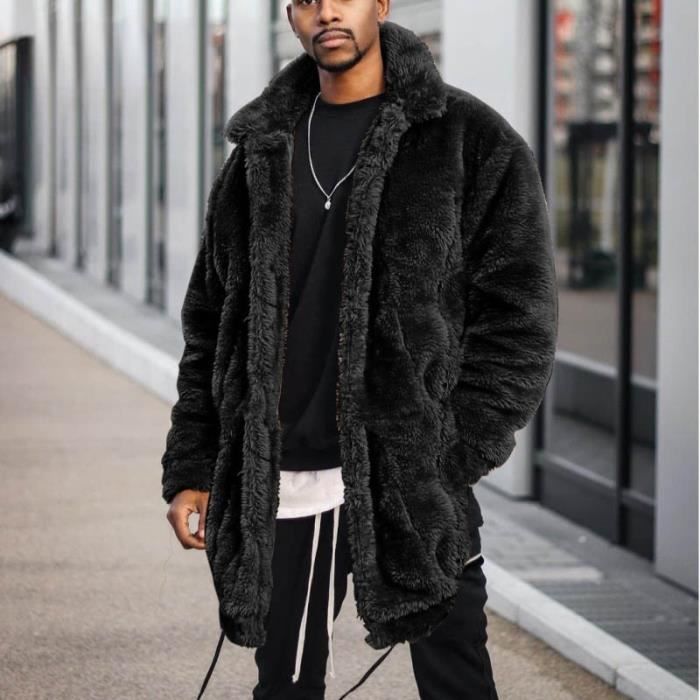 Caban best sale marron homme