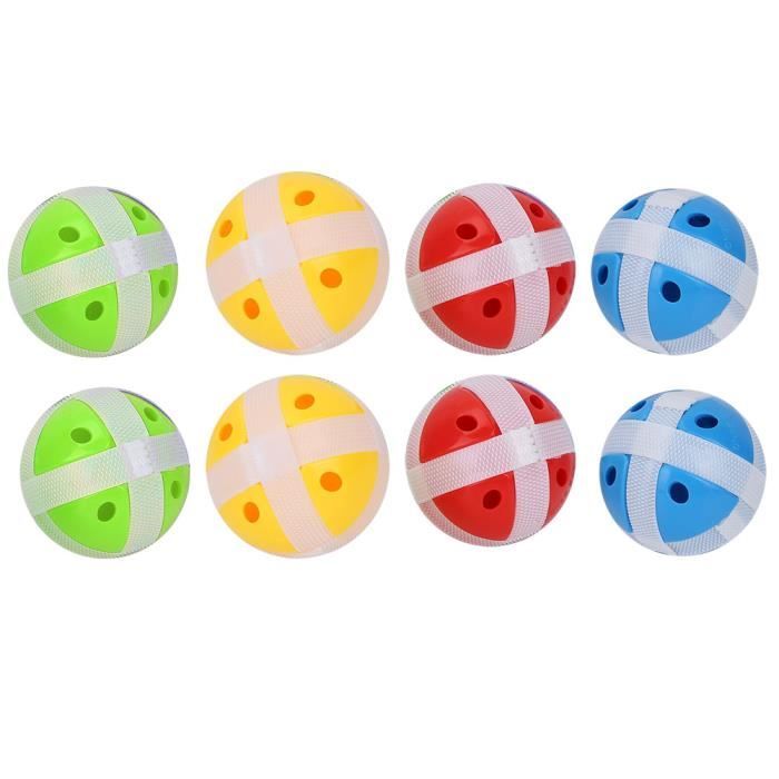 Prmape 40 Pièces Balles Collantes Pour Jeu - 3.4cm Balles De Fléchettes 8 Couleurs - Jeu De Flechettes Intérieur Extérieur Enfants Et Fêtes