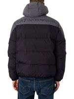Blouson Aviateur EA7 Pour Homme, Noir, Logo Sur Manche - NEUF Avec étiquettes