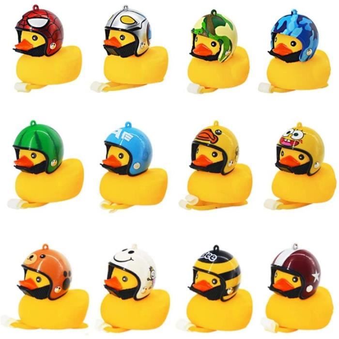 Duck Sonnette de Vélo, 2 Pcs d'Accessoires de Bicyclette en Caoutchouc Duck avec Lumière DEL, Mignons Klaxons d'Hélice au Guidon pour Enfants Tout-Petits Enfants Adultes Sports Plein Air Duck Sonnette de Vélo, 2 Pcs d'Accessoires de Bicyclette en Caoutchouc Duck avec Lumière DEL, Mignons Klaxons d'Hélice au Guidon pour Enfants Tout-Petits Enfants Adultes Sports Plein Air