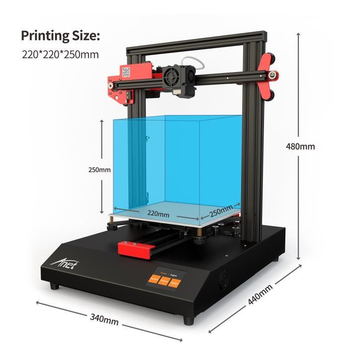 CEN Kit de buse d'imprimante 3D Kit de buses d'imprimante 3D, 3 pièces,  extrudeuse en informatique pour Trou de 0,4 mm - Cdiscount Informatique