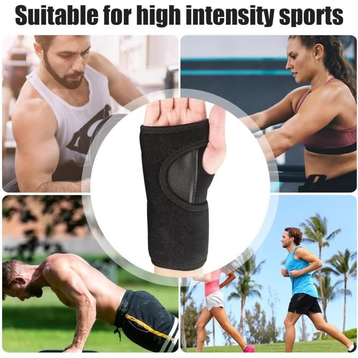 Bandages De Poignet Haltérophilie Holdes – Rembourrés, Ergonomiques, Antidérapants – Soutien Pour Fitness, Musculation, Force – Lot De 2