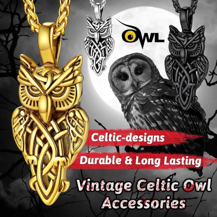 Pendentif Hibou En Alpaga – Argent – Artisanat – Occasion