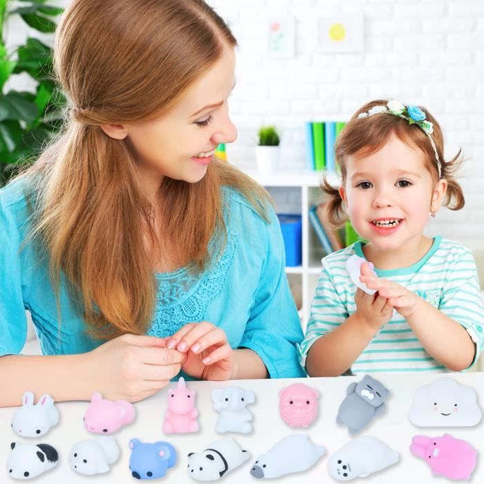EKKONG 24Pcs Kawaii Squishy Jouet, Anti Stress Squishies, Mini Soft Squishies Jouet, Squishy Toys pour Cadeaux Anniversaire Noël, Enfants Adulte | Votre wishlist sur