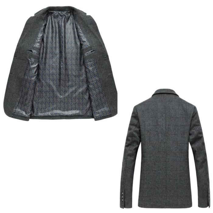 Veste treillis homme 2025 mode