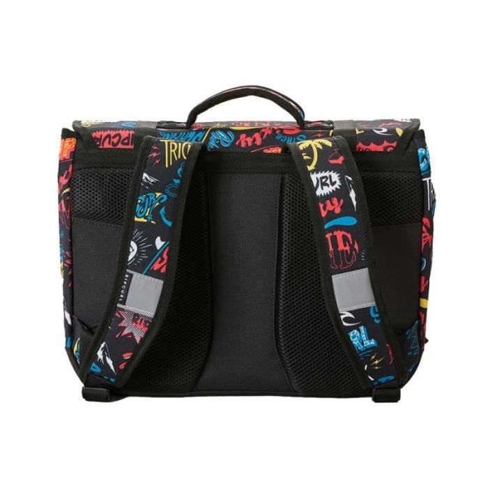 Rip Curl Cartable garcon 38cm black 10703 Cdiscount Bagagerie Maroquinerie