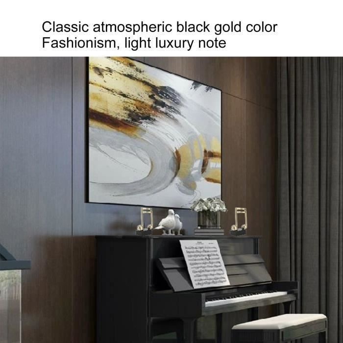 FJSPERM Décoration De Flamme Moderne Noire - Décorations De Statue Pour Salon, Statues Minimalistes - Accents Décoratifs Pour étagère, Sculptures D'art Abstrait - Décor Pour Salle à Manger, Bureau