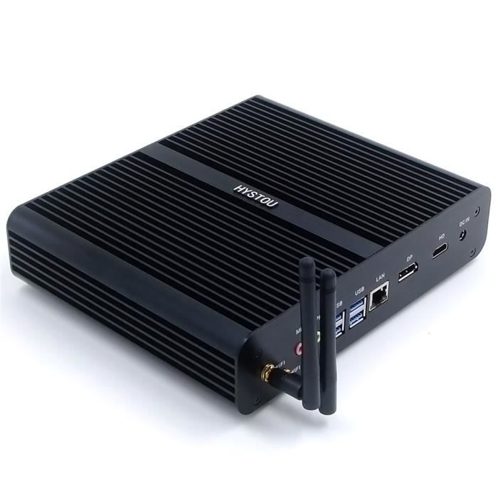 Mini PC Hystou Fanless PC i7 6500U 6 générations2
