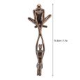 Danse Sculpture Résine Statue Couple Figurine Ornement pour Bureau À Domicile Décor-3