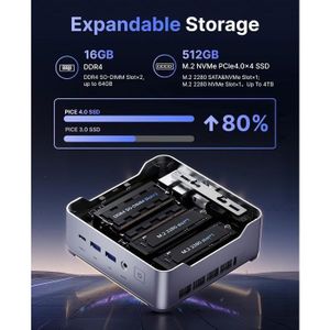 Mini PC Nipogi GK3V - Cdiscount Mini PC Nipogi GK3V - Cdiscount