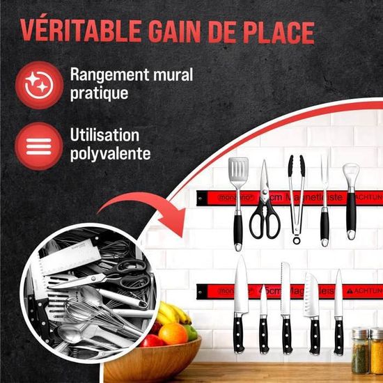 Alaskaprint 3x Barre Magnétique Porte-Outils barre d'outils bande