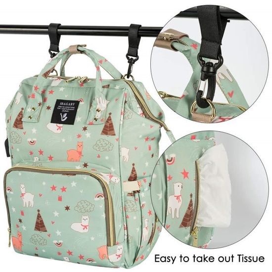 biberon b/éb/é Baby Plus Sac /à biberons isotherme double pour poussette isotherme b/éb/é sac