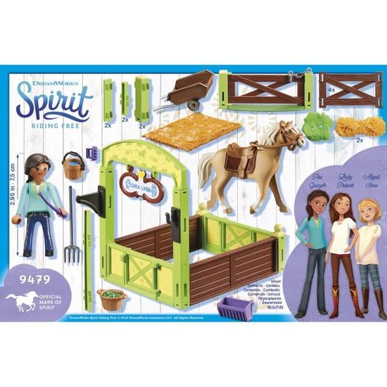 Playmobil Apo et Chica Linda avec Box 9479