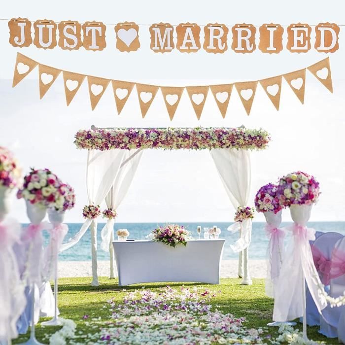 Deco Mariage Champetre Just Married,Decoration Chambre Ado Fille