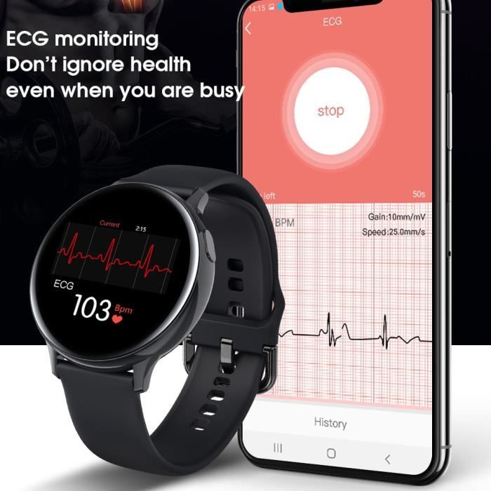 Lemfo s20 sale ecg