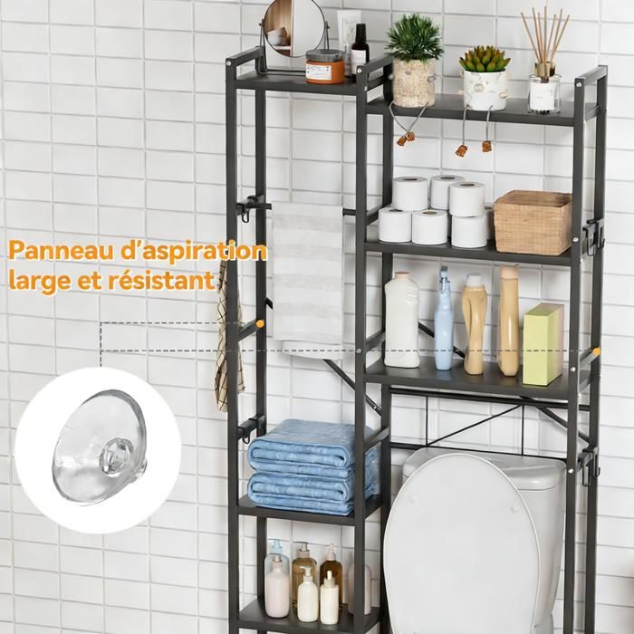 Rack de rangement 3 niveaux – FIANAO – Acier carbone antirouille ...